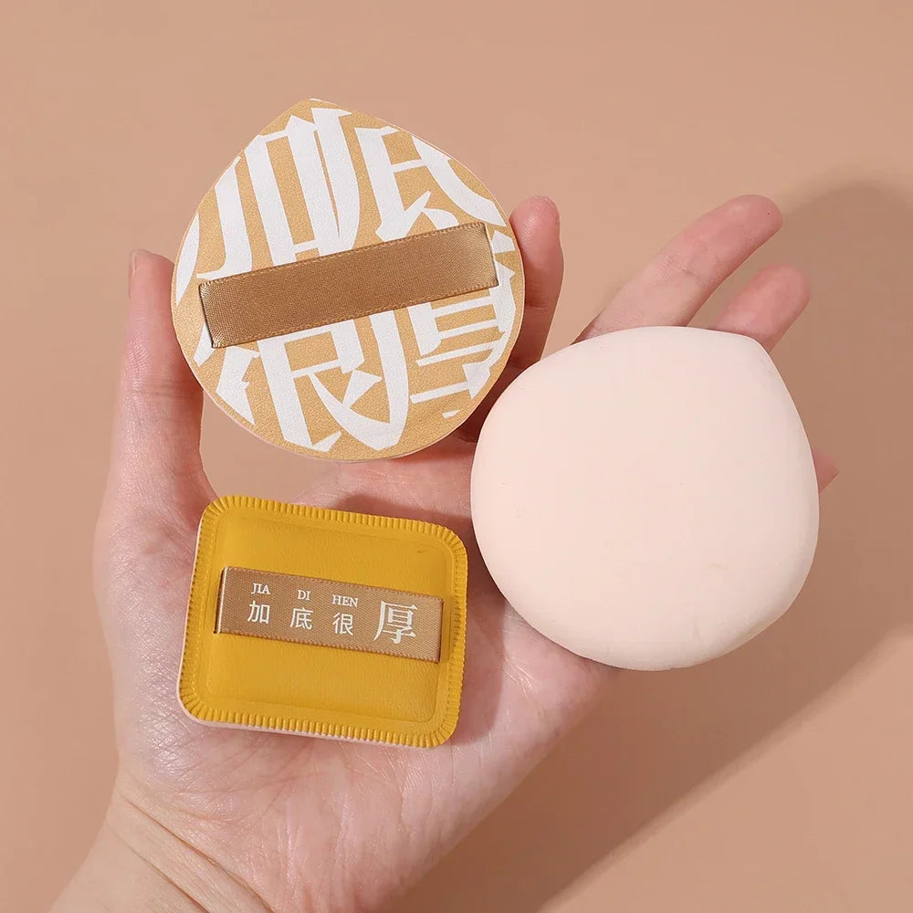 1-20pcs XL Super Thick Cosmetics Puff Concealer Foundation Sponge Cushions Large Size Wet Dry Use Face Beauty Makeup Puffs Tools