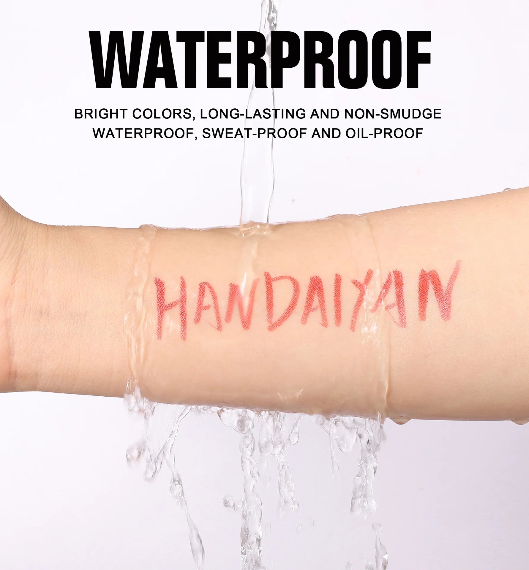 Waterproof Glitter Luster Liquid Eyeliner Pencil Long Lasting Purple Pink Blue Metallic Eye Liner Pen Cosmetic Makeup for Eyes