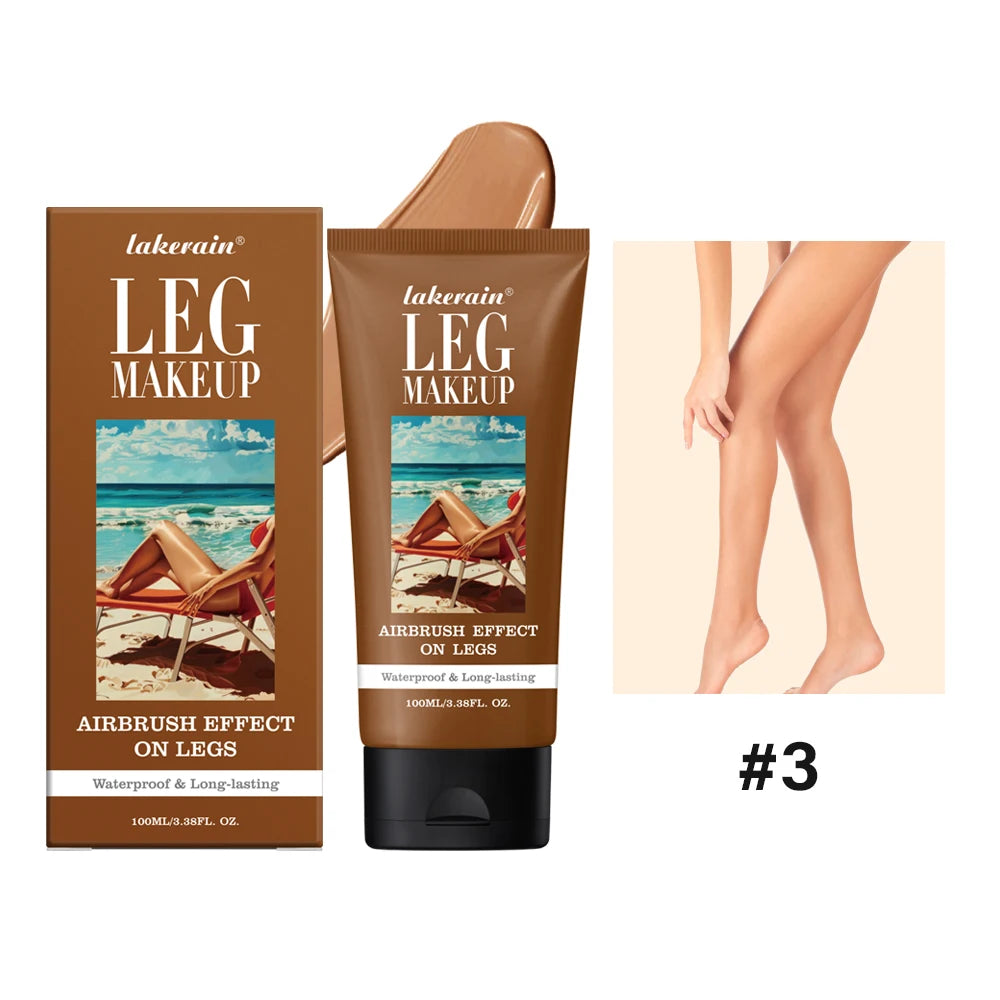Leg Makeup Medium Easy Application Flawless Looking Legs Water Resistant Transfer Proof Lotion Leg Foundation Body Make Up