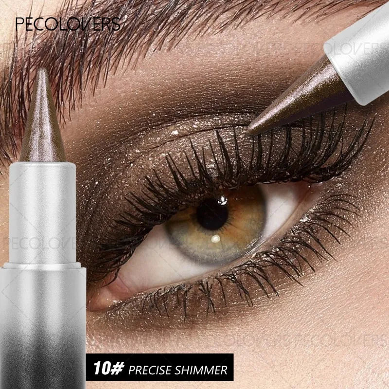 Pointed Eye Shadow,  Waterproof, High-color Rendering, Suitable for Holiday and Daily Use, Eye Cosmetics