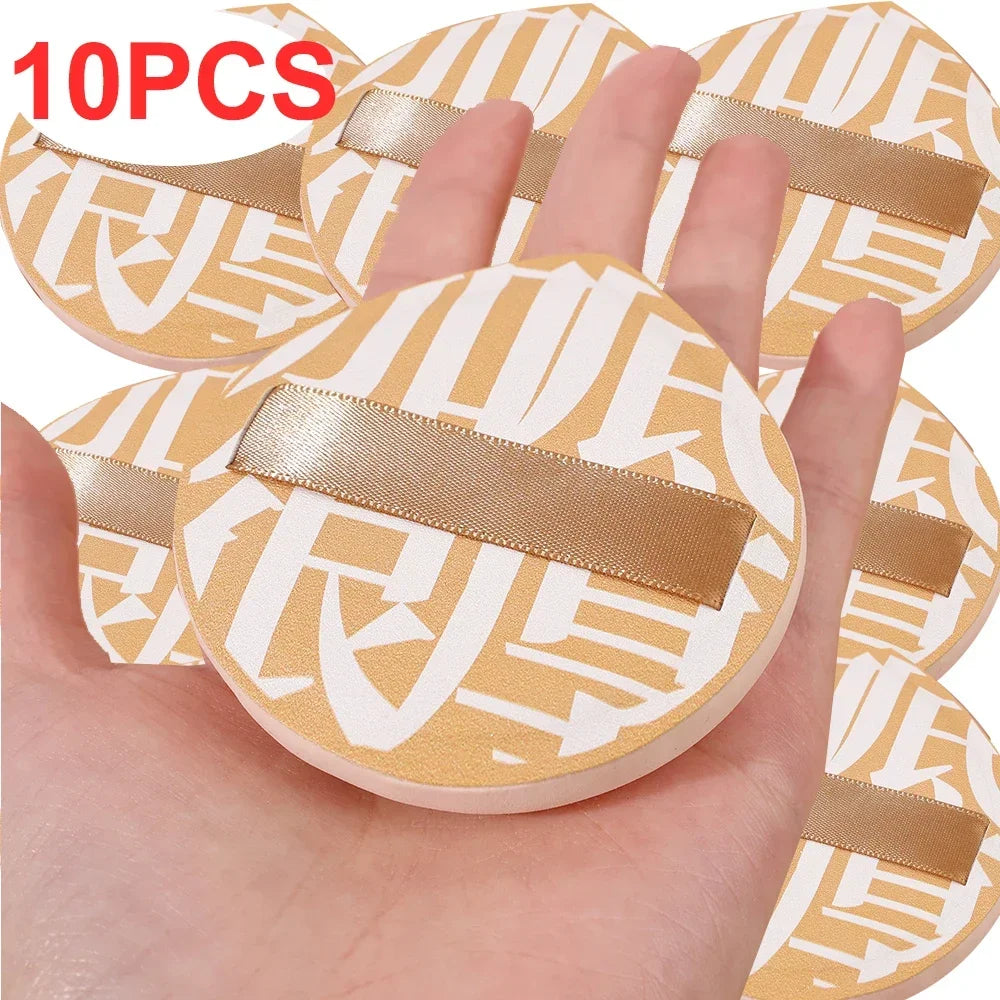 1-20pcs XL Super Thick Cosmetics Puff Concealer Foundation Sponge Cushions Large Size Wet Dry Use Face Beauty Makeup Puffs Tools