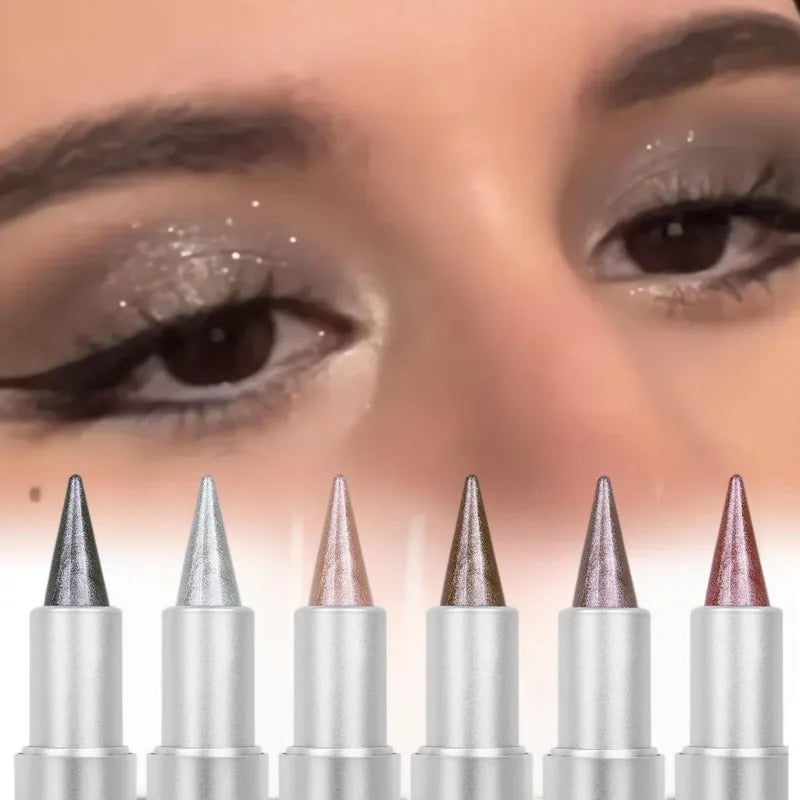 Pointed Eye Shadow,  Waterproof, High-color Rendering, Suitable for Holiday and Daily Use, Eye Cosmetics