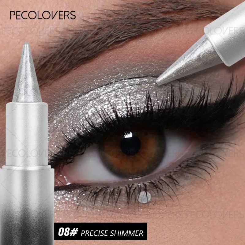 Pointed Eye Shadow,  Waterproof, High-color Rendering, Suitable for Holiday and Daily Use, Eye Cosmetics