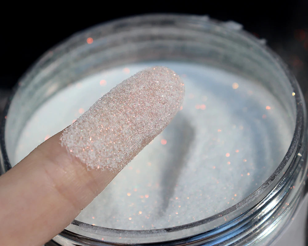 50g Fairy Elf Snow Dust Dreamy Fancy Twinkle Glitter Nail Superfine Decorative Sparkly Sugar Powder Nail Arts Star Glitter 0.1mm