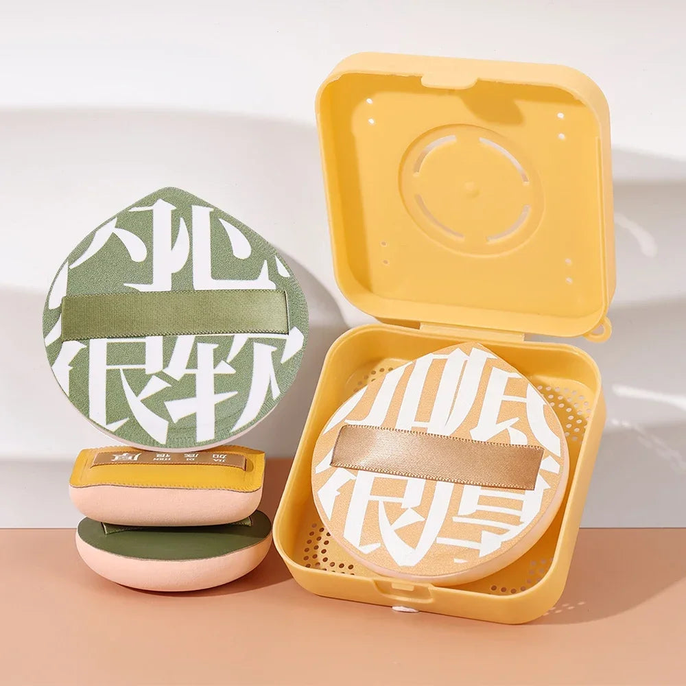 1-20pcs XL Super Thick Cosmetics Puff Concealer Foundation Sponge Cushions Large Size Wet Dry Use Face Beauty Makeup Puffs Tools