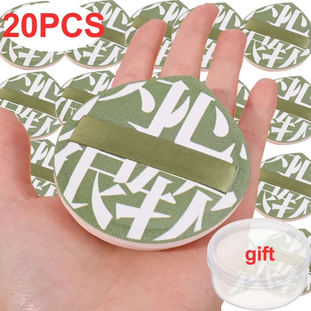 1-20pcs XL Super Thick Cosmetics Puff Concealer Foundation Sponge Cushions Large Size Wet Dry Use Face Beauty Makeup Puffs Tools