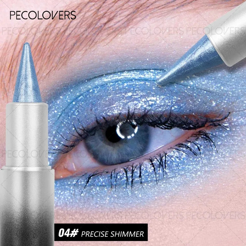 Pointed Eye Shadow,  Waterproof, High-color Rendering, Suitable for Holiday and Daily Use, Eye Cosmetics