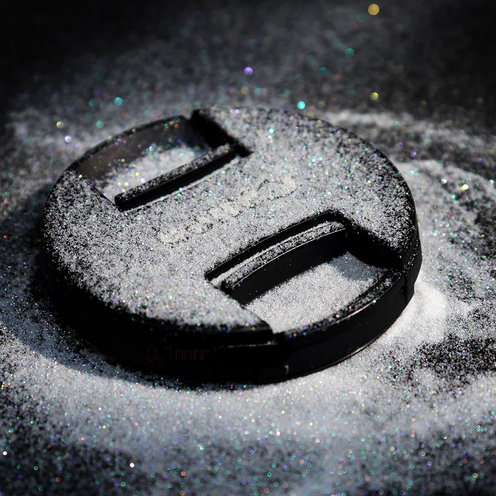 50g Fairy Elf Snow Dust Dreamy Fancy Twinkle Glitter Nail Superfine Decorative Sparkly Sugar Powder Nail Arts Star Glitter 0.1mm