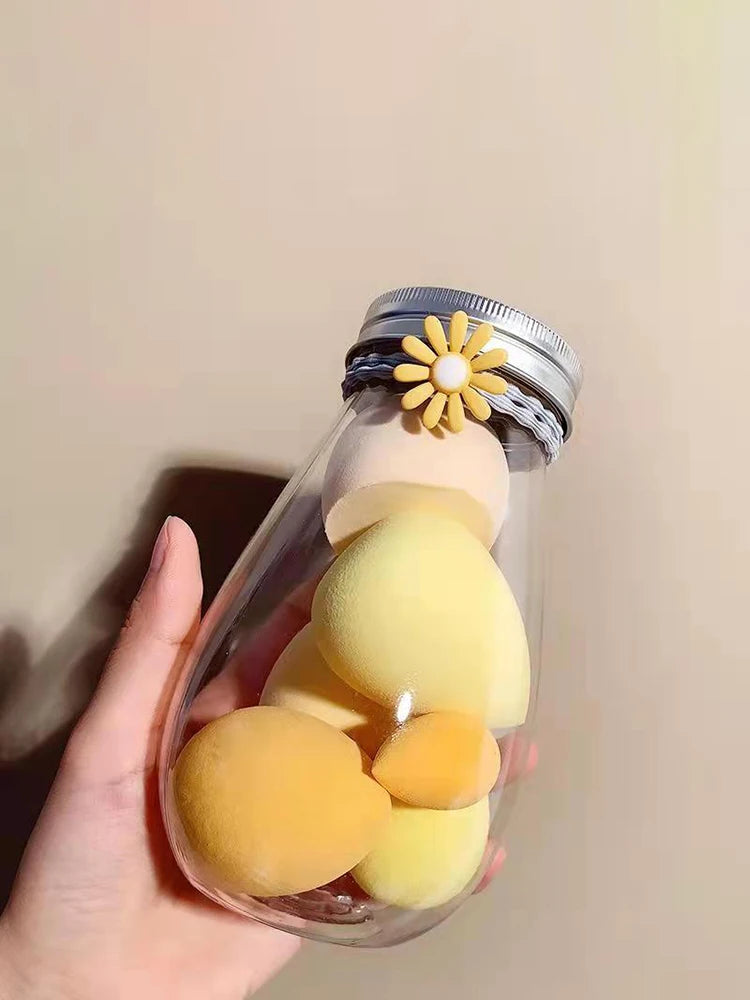 Makeup Egg Dry Wet Dual Use Water Droplets Diagonal Cut Makeup Egg Independent Packaging No Powder Makeup Egg Powder Puff