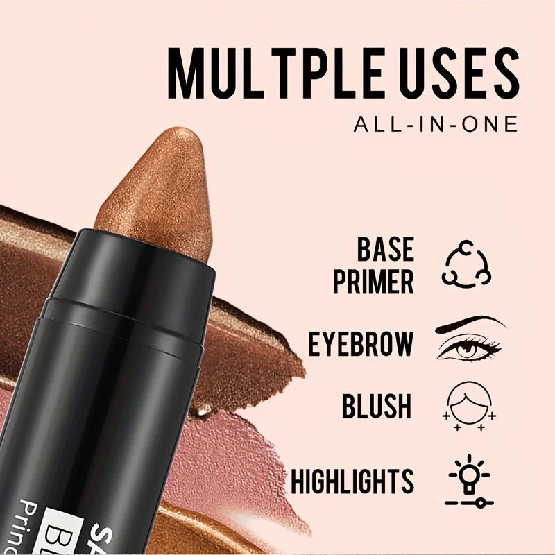 7-color waterproof eye shadow stick, pearlescent matte treatment, to create a natural and lasting eye makeup flash.