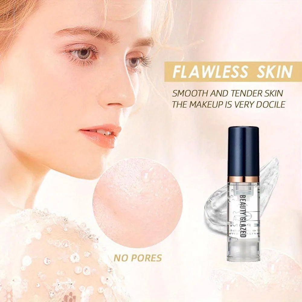 BEAUTY GLAZED 3Pcs Face Makeup Set,Matte Long lasting Waterproof Liquid Foundation+Primer+Puff