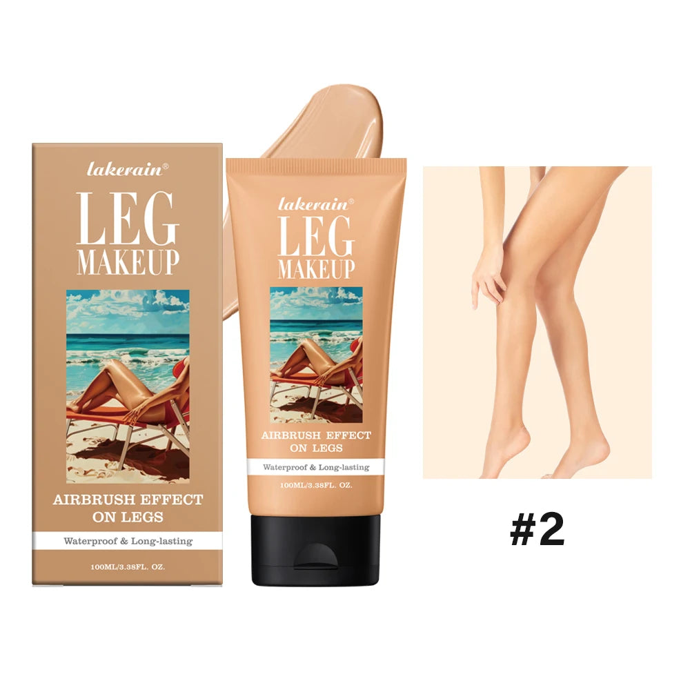 Leg Makeup Medium Easy Application Flawless Looking Legs Water Resistant Transfer Proof Lotion Leg Foundation Body Make Up