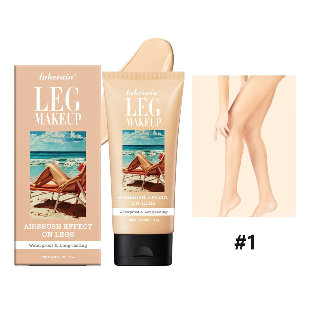 Leg Makeup Medium Easy Application Flawless Looking Legs Water Resistant Transfer Proof Lotion Leg Foundation Body Make Up