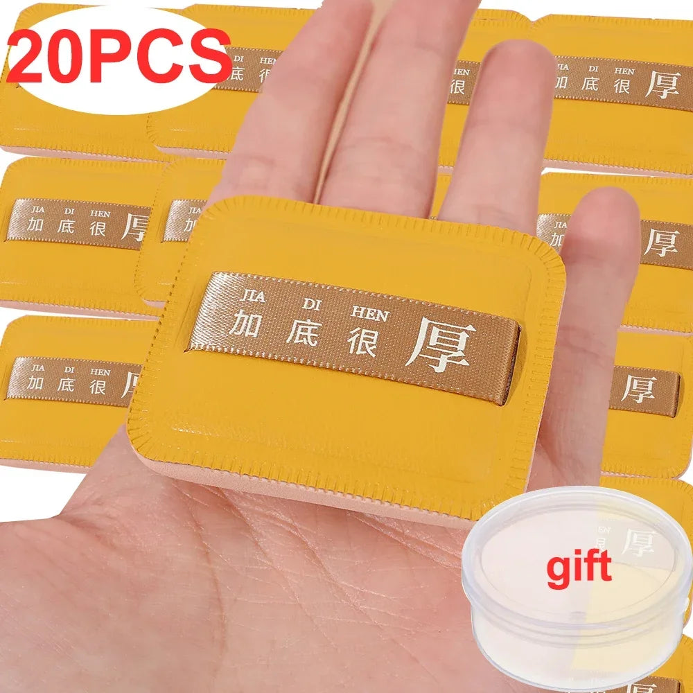 1-20pcs XL Super Thick Cosmetics Puff Concealer Foundation Sponge Cushions Large Size Wet Dry Use Face Beauty Makeup Puffs Tools