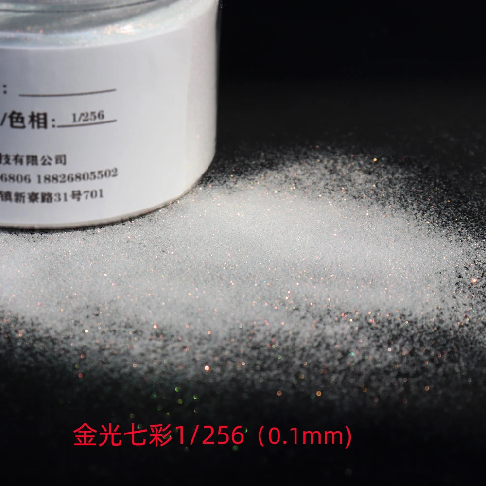 50g Fairy Elf Snow Dust Dreamy Fancy Twinkle Glitter Nail Superfine Decorative Sparkly Sugar Powder Nail Arts Star Glitter 0.1mm
