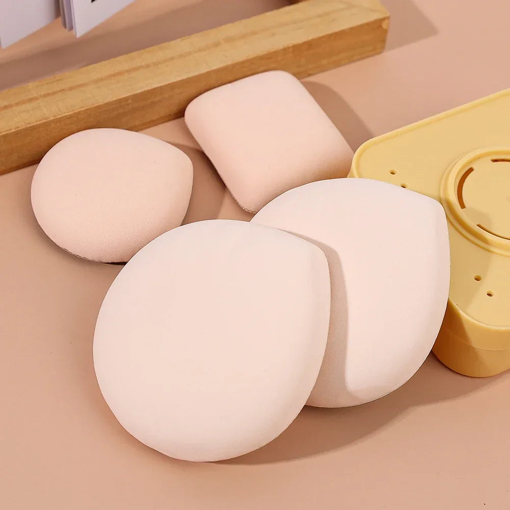 1-20pcs XL Super Thick Cosmetics Puff Concealer Foundation Sponge Cushions Large Size Wet Dry Use Face Beauty Makeup Puffs Tools