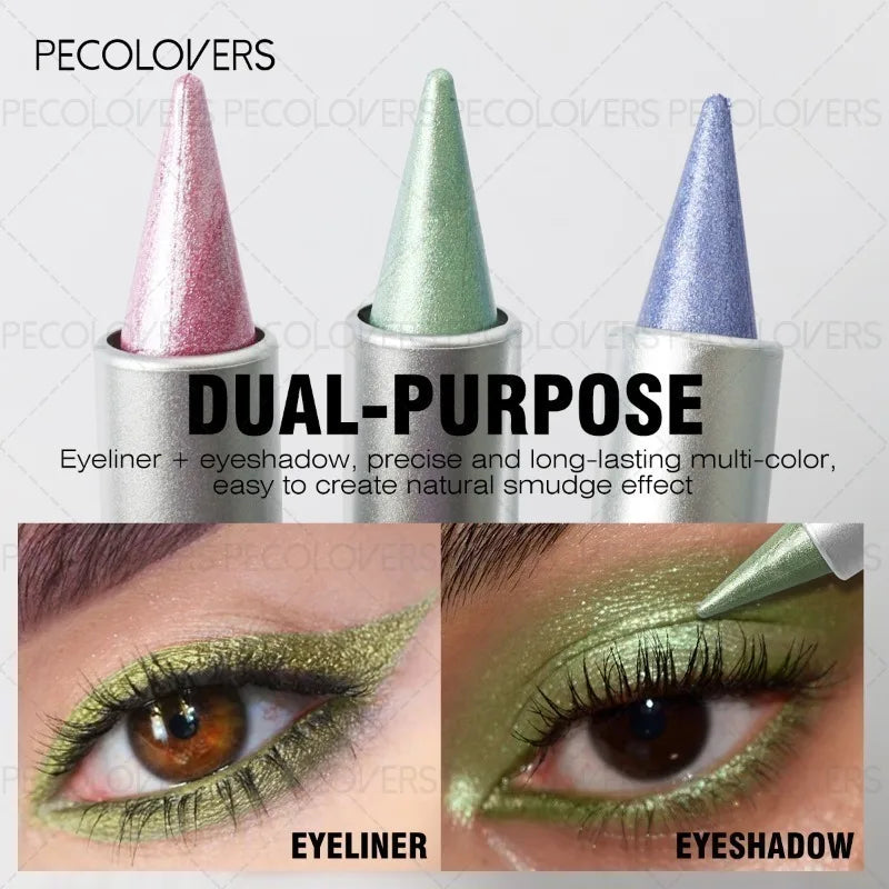 Pointed Eye Shadow,  Waterproof, High-color Rendering, Suitable for Holiday and Daily Use, Eye Cosmetics