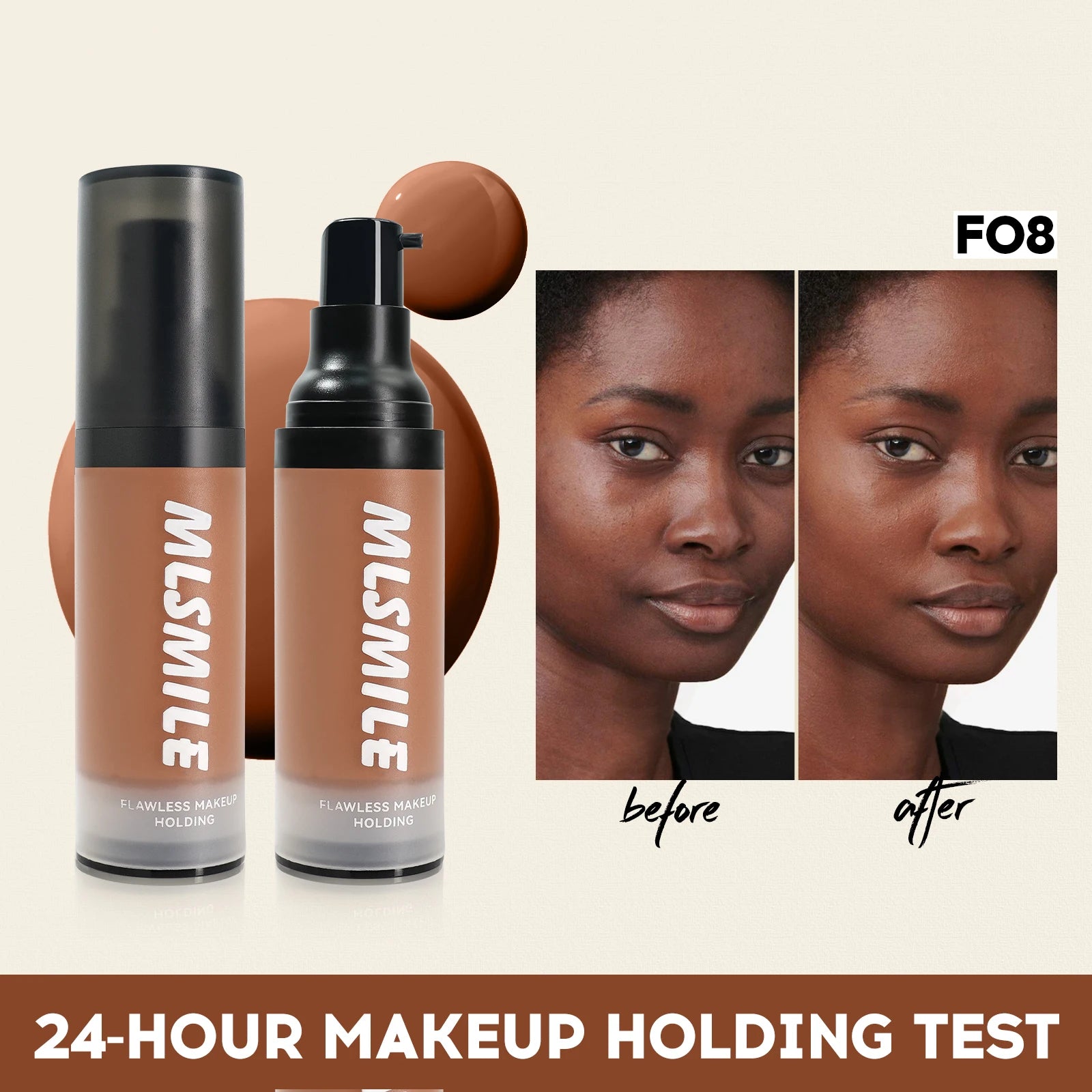Face Foundation Cream Oil-Control Matte BBCream Waterproof Lasting Concealer Liquid Full Coverage Matte Base Professional Makeup