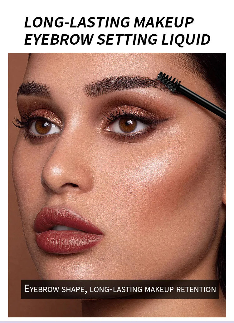 Eyebrow Gel Long-lasting Fixed Eyebrow Waterproof Quick-dry Hose Transparent Eyebrow Gel Makeup Eye Makeup