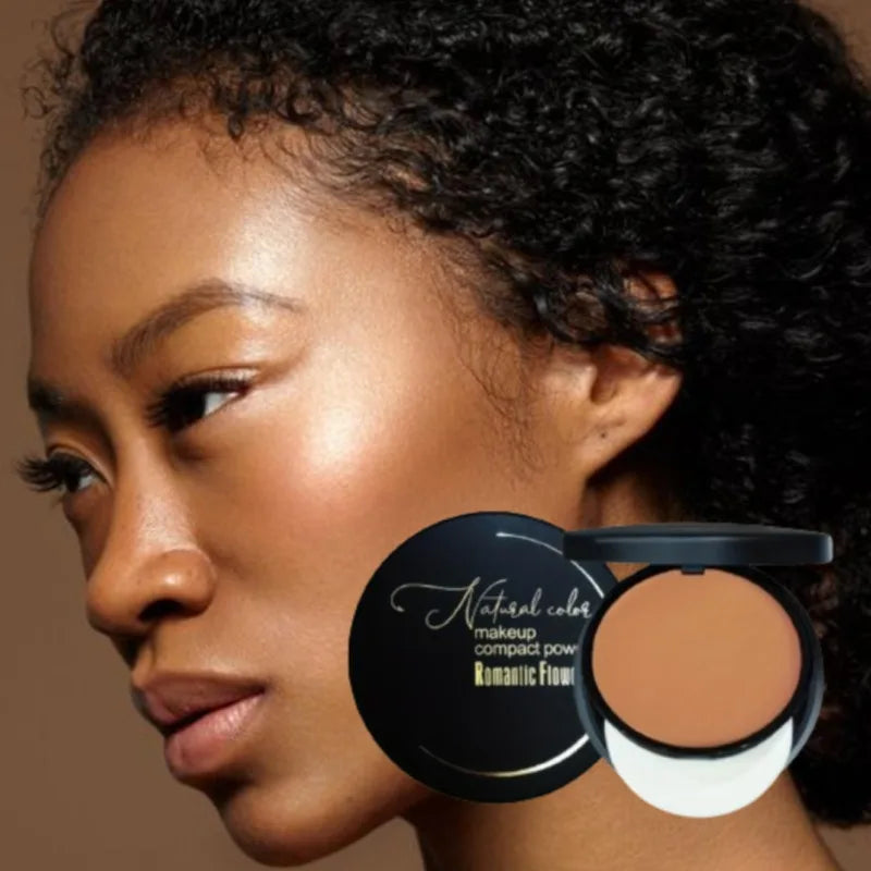 Foundation Setting Powder, Long-lasting Oil-control Waterproof Foundation, Naturally Brightening Skin Color Foundation