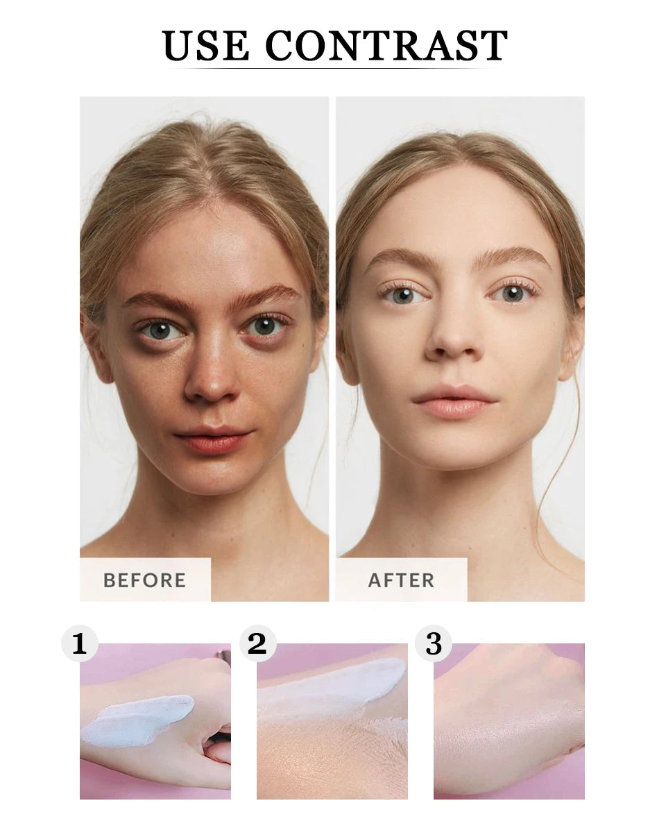 1.01oz Color-Changing Foundation Instantly Match Your Skin Tone With Just A Blend! More Suitable For Medium And Light Skin Tone