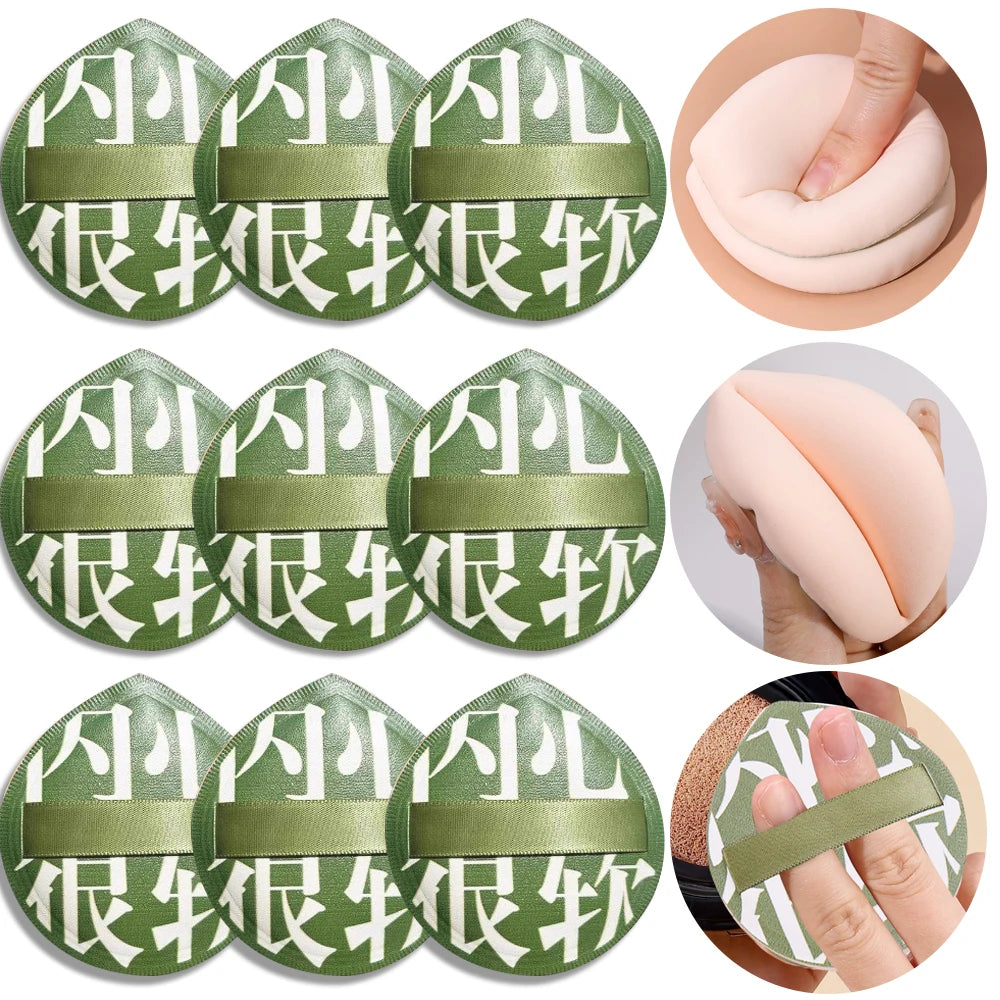 1-20pcs XL Super Thick Cosmetics Puff Concealer Foundation Sponge Cushions Large Size Wet Dry Use Face Beauty Makeup Puffs Tools