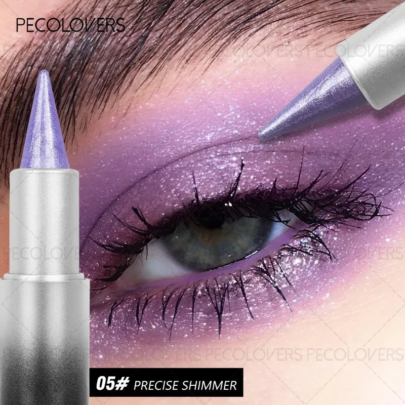 Pointed Eye Shadow,  Waterproof, High-color Rendering, Suitable for Holiday and Daily Use, Eye Cosmetics