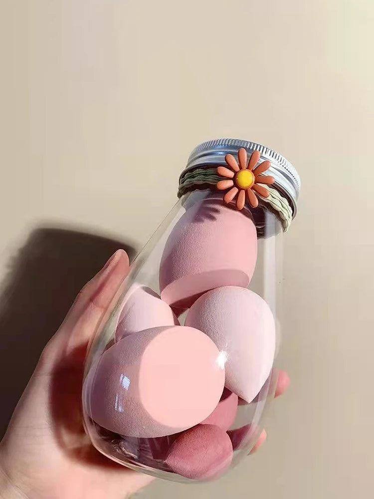 Makeup Egg Dry Wet Dual Use Water Droplets Diagonal Cut Makeup Egg Independent Packaging No Powder Makeup Egg Powder Puff